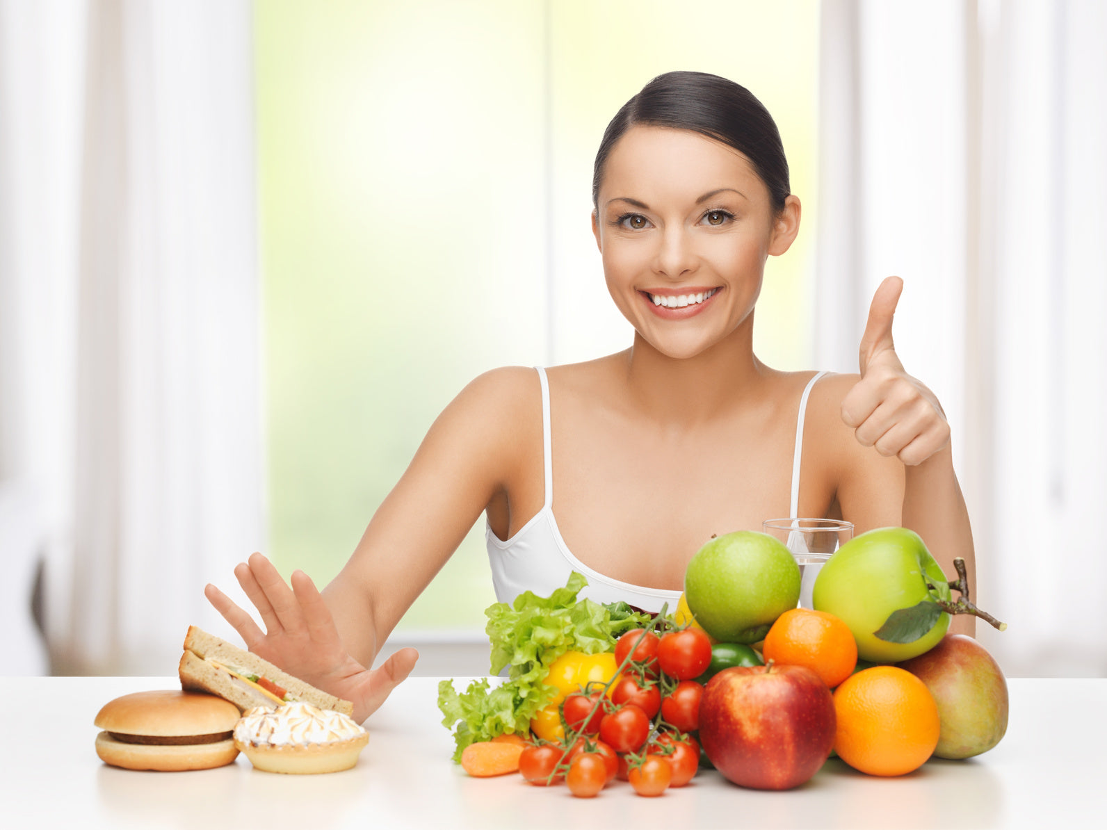 Eating Healthy Will Show In Your Skin